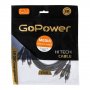 Кабель 3xRCA (M) - 3xRCA (M), 5.0 м,  GoPower, ПВХ чёрный в пакете