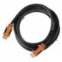 Кабель GoPower HDMI (M) - HDMI (M) 3.0 м, ver.2.0, чёрный (в пакете)