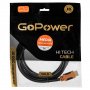 Кабель GoPower HDMI (M) - HDMI (M) 3.0 м, ver.2.0, чёрный (в пакете)