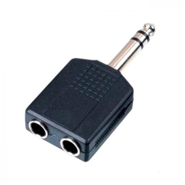 Переходник Jack 6.3мм - 1xRCA (шт/гн) стерео, Сигнал