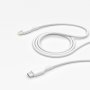 Кабель 8-pin - Type-C Deppa, MFI, 60W, 1.2 м, белый