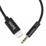 Переходник 8-pin - Jack 3.5 мм, Hoco, UPA13, чёрный