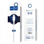 Кабель USB - 8-pin Hoco X20, белый пластик штекер, 3 м, круглый белый ПВХ