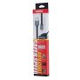 Кабель USB - 8-pin REMAX SAFE-SPEED RC-015i, хром пластик штекер, 1м, плоский чёрный ПВХ