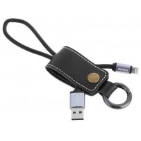 Кабель USB - 8-pin REMAX RC-034i, брелок, чёрный