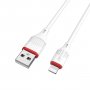 Кабель USB - 8-pin GFPoWeR 17L, 1м, 2.4A, белый ПВХ (648)
