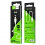 Кабель USB - 8-pin GFPoWeR 17L, 1м, 2.4A, белый ПВХ (648)