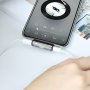 Переходник 8-pin M - 8-pin F (music) + 8-pin F (charge), Hoco, LS27, серый