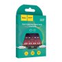 Переходник 8-pin M - 8-pin F (music) + 8-pin F (charge), Hoco, LS27, серый