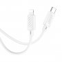 Кабель 8-pin - Type-C GFPoWeR X33TL, 1м, PD20W, белый ПВХ (30/420)