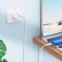 Кабель 8-pin - Type-C GFPoWeR X33TL, 1м, PD20W, белый ПВХ (30/420)