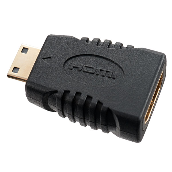 Переходник (A7001) Perfeo - HDMI C (mini HDMI) вилка - HDMI A розетка