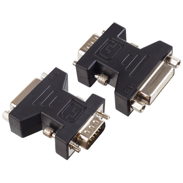 Переходник (A7018) Perfeo -  VGA/SVGA вилка - DVI-D розетка (100)