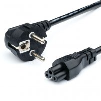 Кабель питания ATcom AT15270 CEE 7/7- IEC 320 C5 (3-pin) 1.8 м [чебурашка]