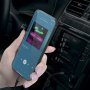 Кабель AUX аудиокабель1.2 м (type-C x 3.5 мм) чёрный нейлон, Deppa