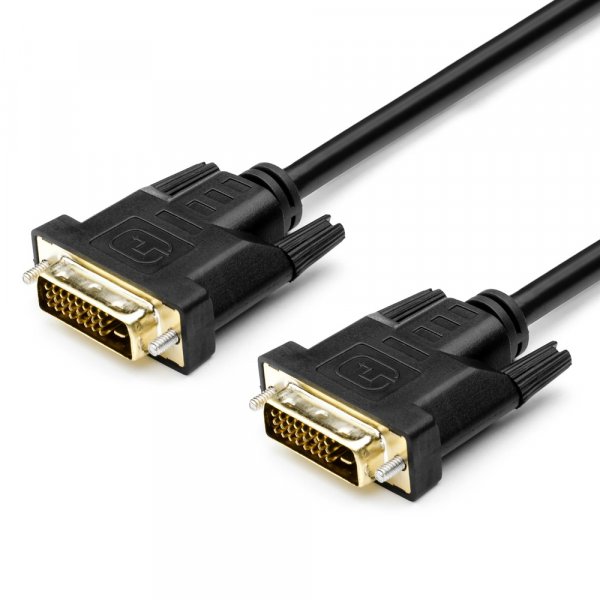 Кабель (D8101) Perfeo - DVI-D вилка - DVI-D вилка, длина 2 м. (20)