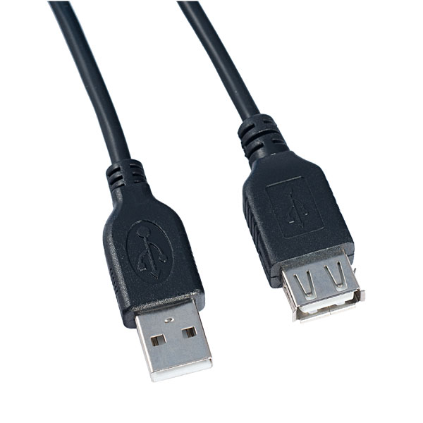 Кабель (U4505) Perfeo - USB 2.0 A вилка - А розетка, длина 5м. (20)