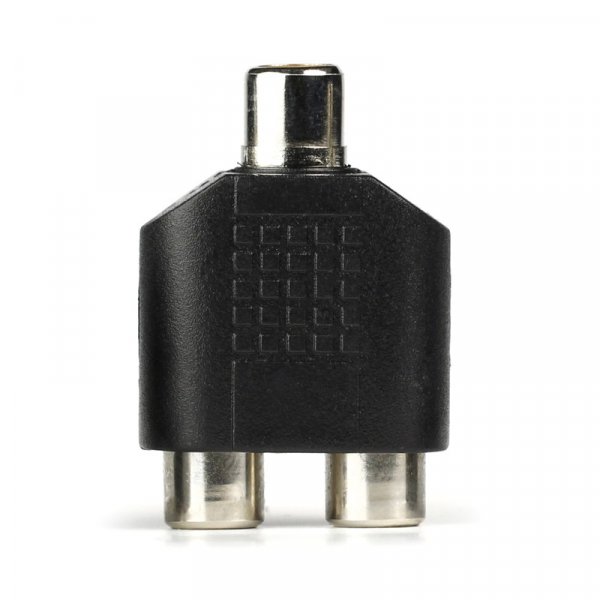 Переходник 1xRCA (гнездо) - 2xRCA (гнездо) Smartbuy (A218)