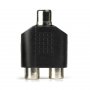 Переходник 1xRCA (гнездо) - 2xRCA (гнездо) Smartbuy (A218)