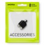 Переходник 1xRCA (гнездо) - 2xRCA (гнездо) Smartbuy (A218)