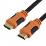 Кабель HDMI (M) - HDMI (M), 5м, GoPower, ver.2,0 4K, 60Hz, ПВХ чёрный в пакете