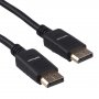 Кабель GoPower Displayport (M) - Displayport (M), 1.8 м., ПВХ ver.1.4, чёрный Premium
