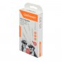 Кабель USB - 8-pin/micro/Type-C GoPower GP05-3-1, 3-в-1, 1м, 2.4A, белый ПВХ (200.800)