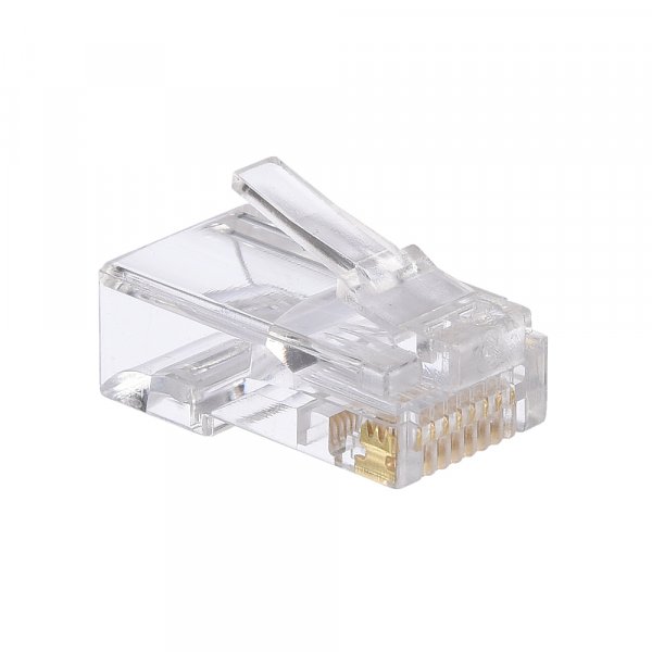 Коннектор RJ-45 (M) GoPower, кат.5e (упаковка 100шт.)