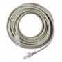 Патч-корд GoPower RJ-45 (m)-RJ-45 (m) 10.0м кат.5е ПВХ 26AWG CCA серый в пакете