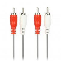 Кабель (KA-223) соединительный Smartbuy 2xRCA (M) - 2xRCA (M), 3.0 м, в пакете