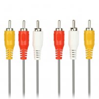 Кабель (KA-231) соединительный Smartbuy 3xRCA (M) - 3xRCA (M) 1.8 м, в пакете
