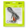 Кабель (KA-235) соединительный SmartBuy 3xRCA (M) - 3xRCA (M) , 5м, в пакете