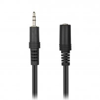 Кабель (КА-321) соединительный Smartbuy 3.5 мм Jack (M)-3.5 мм Jack (F), стерео, аудио, 1.8м, в пакете