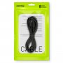 Кабель (КА-321) соединительный Smartbuy 3.5 мм Jack (M)-3.5 мм Jack (F), стерео, аудио, 1.8м, в пакете