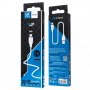 Кабель USB - micro-USB GFPoWeR 17M, 1м, 2.4A, белый ПВХ (648)