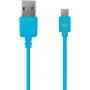 Кабель USB - micro-USB Prime Line, 1.2м, синий