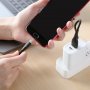 Кабель USB - micro-USB Borofone BX37, чёрный пластик штекер, 1м, круглый чёрный ПВХ