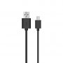 Кабель USB - micro-USB Nobby Practic DT-005, чёрный пластик штекер, 1м, круглый чёрный ПВХ