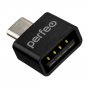 Perfeo adapter USB на micro USB c OTG (PF-VI-O010 Black), чёрный