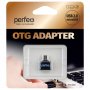 Perfeo adapter USB на micro USB c OTG (PF-VI-O010 Black), чёрный