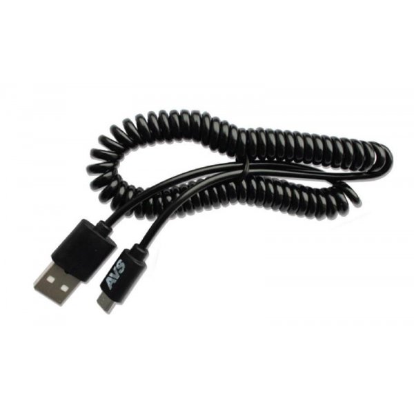 Кабель (MN-32) AVS mini-USB (2м), витой