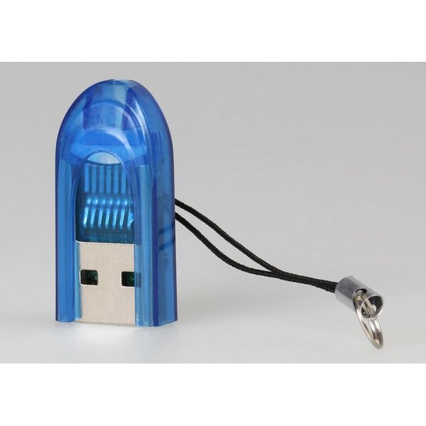 Картридер SBR-710-B MicroSD Smartbuy голубой