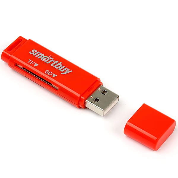 Картридер SBR-715-R Smartbuy красный