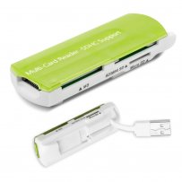 Картридер универсальный Multi-Card Reader, жёлтый