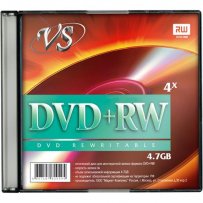 Диск DVD+RW SL-1 4,7 GB 4x VS
