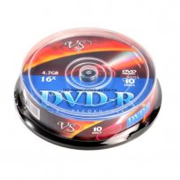 Диск DVD-R CB-10 4,7 GB 16x  VS