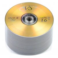 Диск DVD+R SP-50 4,7 GB 16x  VS