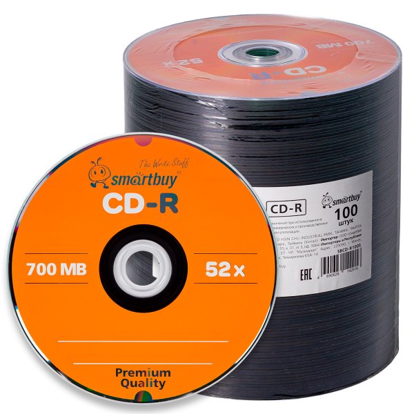 Диск CD-R SP-100/600 80 min 52x 700mb (SBCD-R100S)
