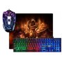 Игровой набор Defender Aura MKP-117 RU, Light, мышь+ клавиатура+коврик, подсветка