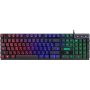 Игровой набор Defender Alion GS-987 RU, мышь+клавиатура+коврик, радуж., чёрный